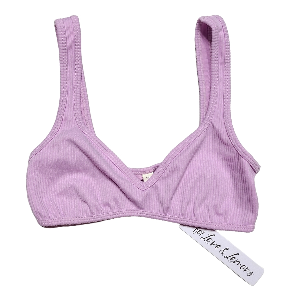 For Love & Lemons Gemma Lounge Bra Pink